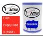 Preview: Ford, Poppy Red, 3 (1964): 500ml Lackdose, von ATW Autoteile West.